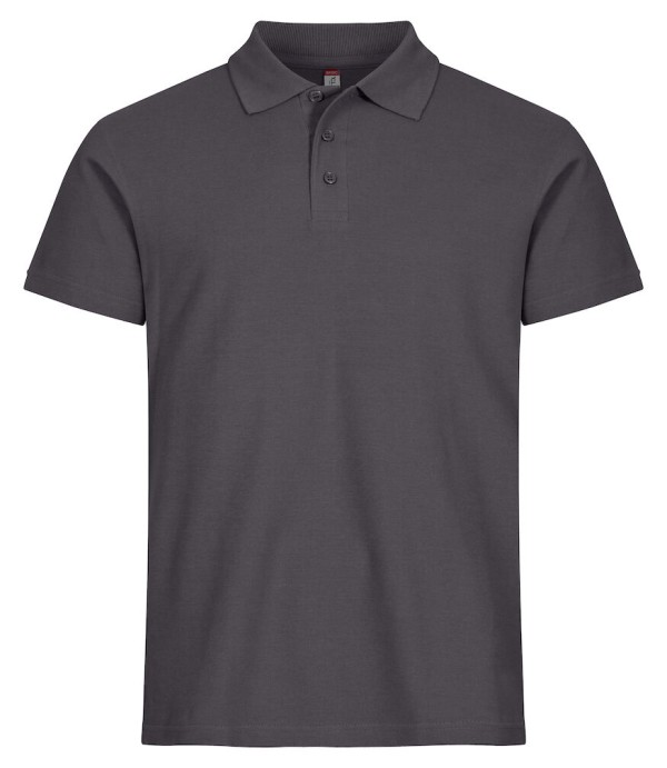 CLIQUE BASIC POLO METAALGRIJS