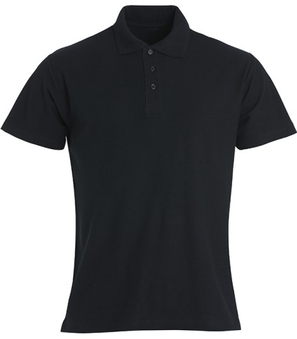 CLIQUE BASIC POLO ZWART