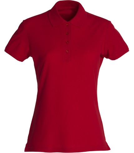 CLIQUE BASIC POLO WOMEN ROOD