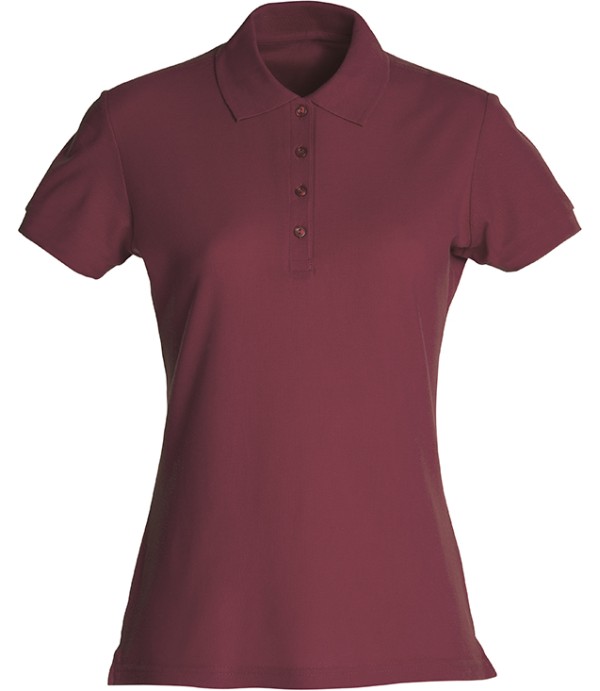 CLIQUE BASIC POLO WOMEN BORDEAUX