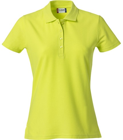 CLIQUE BASIC POLO WOMEN SIGNAALGROEN