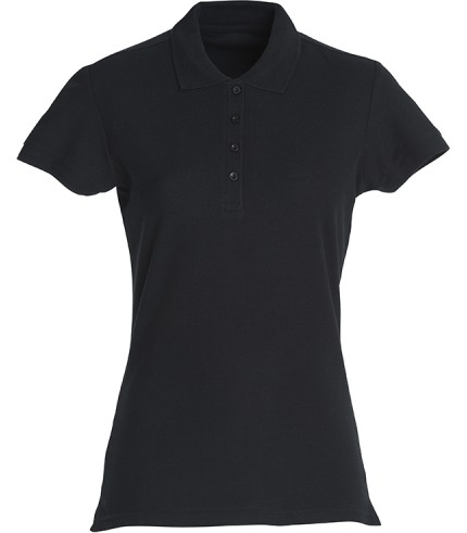 CLIQUE BASIC POLO WOMEN ZWART