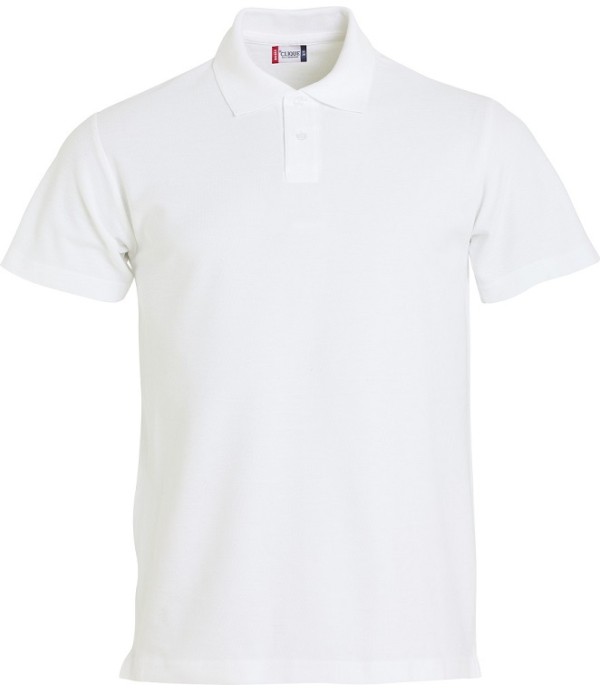 CLIQUE BASIC POLO S/S JUNIOR WIT