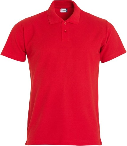 CLIQUE BASIC POLO S/S JUNIOR ROOD