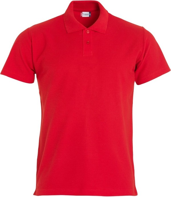 CLIQUE BASIC POLO S/S JUNIOR ROOD