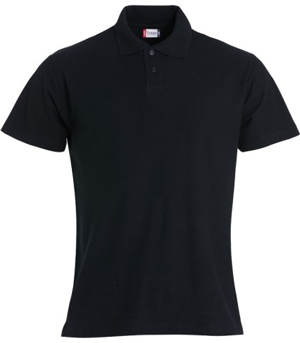 CLIQUE BASIC POLO S/S JUNIOR ZWART