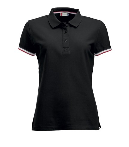 CLIQUE NEWTON POLO WOMEN ZWART