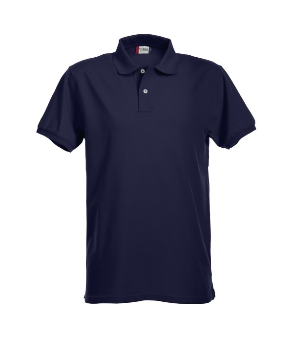 CLIQUE STRETCH PREMIUM POLO DARK NAVY