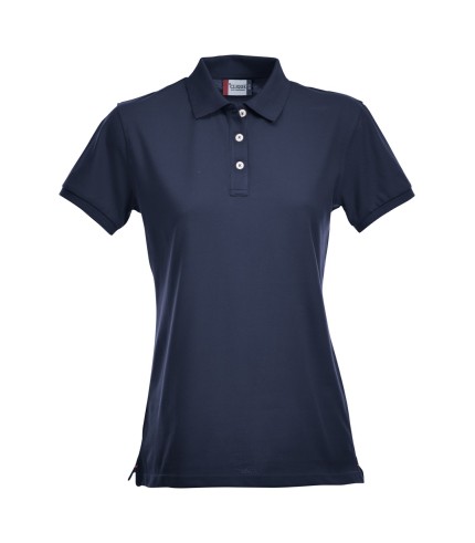 CLIQUE STRETCH PREMIUM POLO WOMEN DARK NAVY