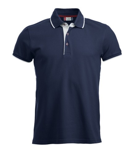 CLIQUE SEATTLE POLO DARK NAVY