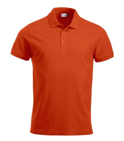CLIQUE CLASSIC LINCOLN S/S POLO DIEPORANJE