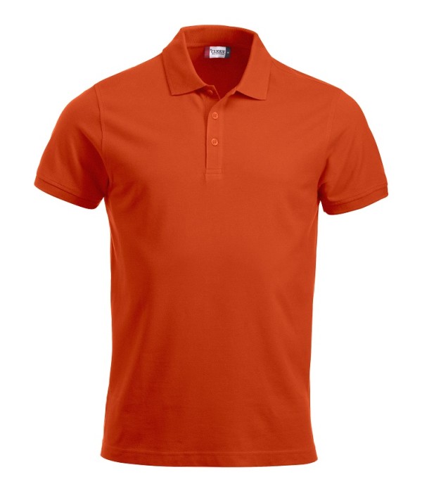 CLIQUE CLASSIC LINCOLN S/S POLO DIEPORANJE