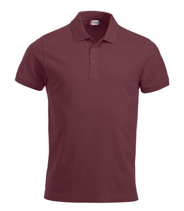 CLIQUE CLASSIC LINCOLN S/S POLO BORDEAUX