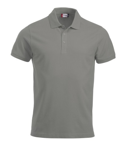 CLIQUE CLASSIC LINCOLN S/S POLO ZILVERGRIJS