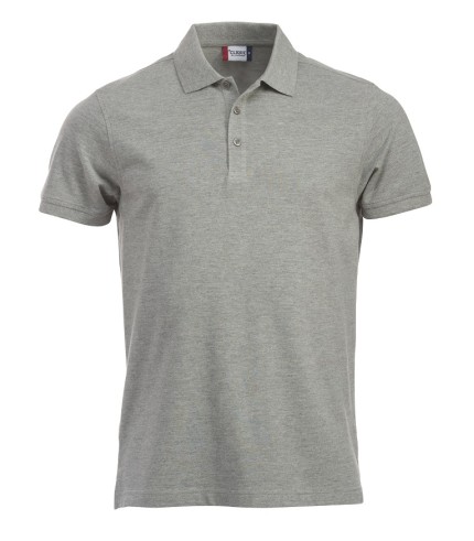 CLIQUE CLASSIC LINCOLN S/S POLO GRIJSMELANGE