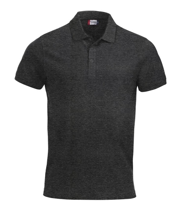 CLIQUE CLASSIC LINCOLN S/S POLO ANTRACIET MELANGE