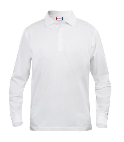 CLIQUE CLASSIC LINCOLN L/S POLO WIT