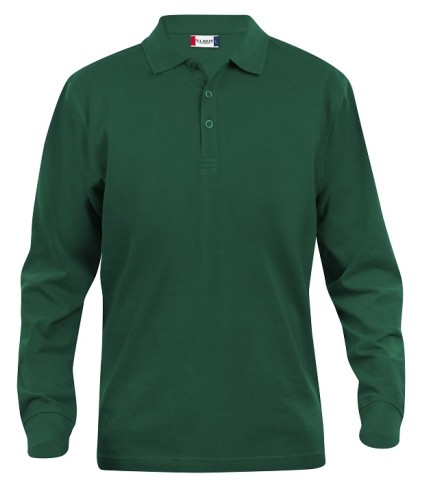 CLIQUE CLASSIC LINCOLN L/S POLO FLESSENGROEN