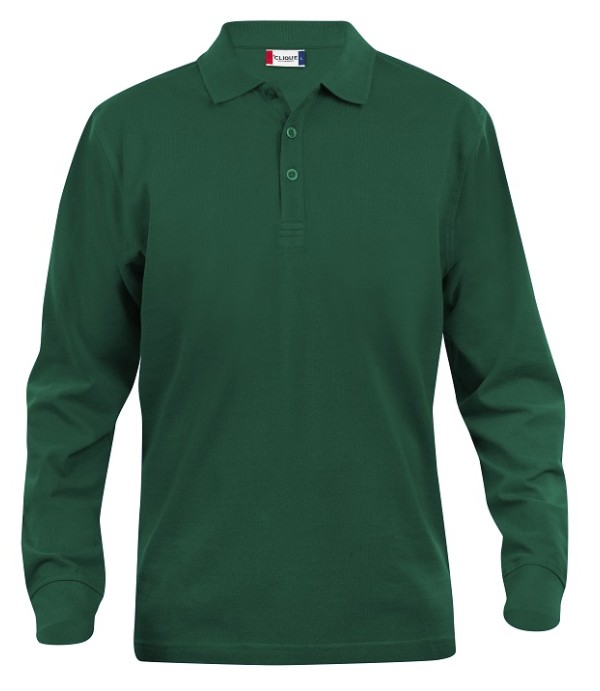 CLIQUE CLASSIC LINCOLN L/S POLO FLESSENGROEN
