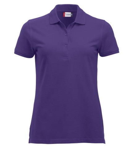 CLIQUE CLASSIC MARION S/S POLO HELDER LILA