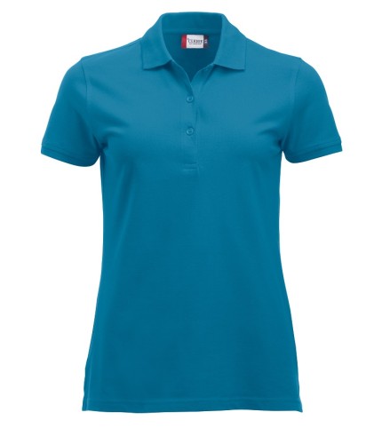 CLIQUE CLASSIC MARION S/S POLO TURQUOISE