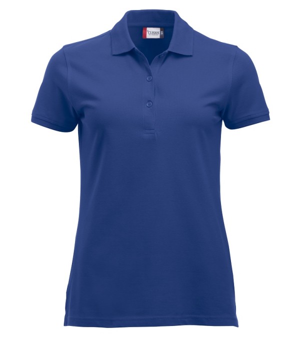 CLIQUE CLASSIC MARION S/S POLO BLAUW