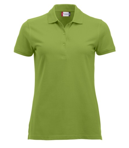 CLIQUE CLASSIC MARION S/S POLO LICHTGROEN