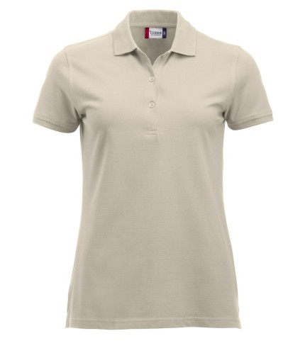 CLIQUE CLASSIC MARION S/S POLO LICHT KHAKI