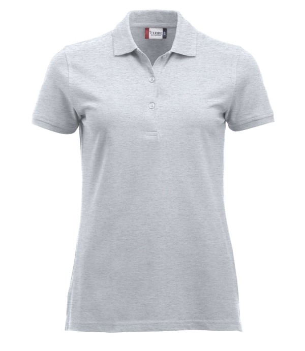 CLIQUE CLASSIC MARION S/S POLO ASH