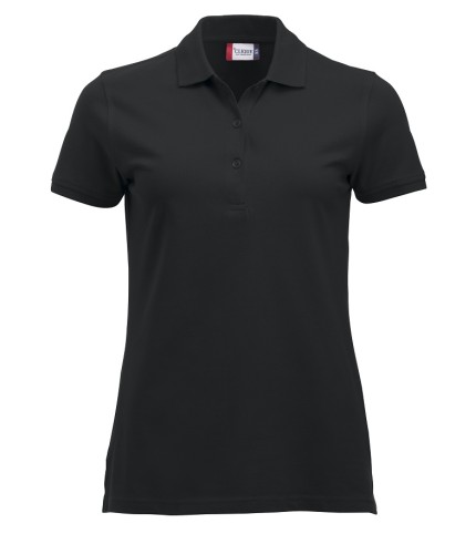 CLIQUE CLASSIC MARION S/S POLO ZWART