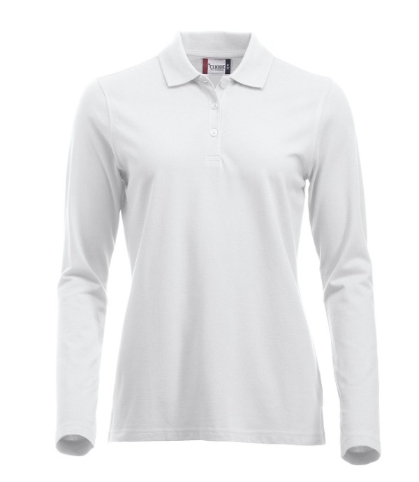 CLIQUE CLASSIC MARION L/S POLO WIT