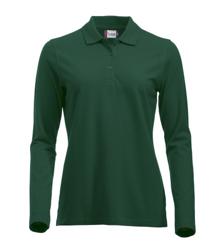 CLIQUE CLASSIC MARION L/S POLO FLESSENGROEN