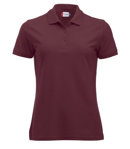 CLIQUE MANHATTAN WOMEN POLO BORDEAUX