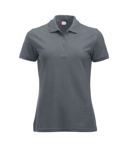 CLIQUE MANHATTAN WOMEN POLO ANTRACIET MELANGE