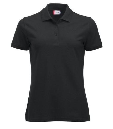 CLIQUE MANHATTAN WOMEN POLO ZWART