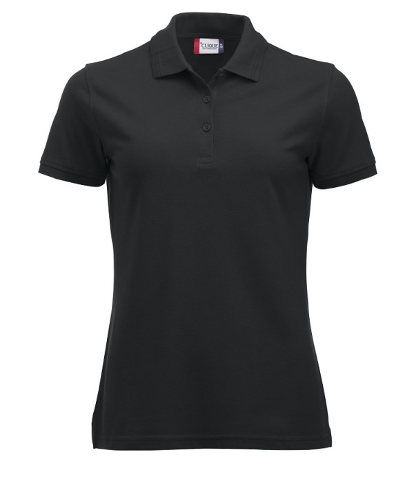 CLIQUE MANHATTAN WOMEN POLO ZWART