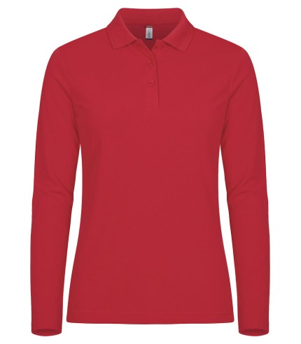 CLIQUE MANHATTAN WOMEN L/S POLO ROOD