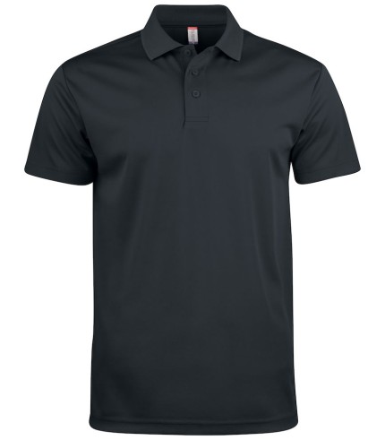 CLIQUE BASIC ACTIVE POLO ZWART