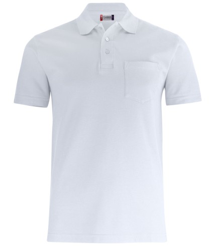 CLIQUE BASIC POLO W. POCKET WIT
