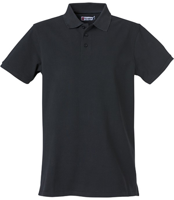 CLIQUE HEAVY PREMIUM POLO ZWART