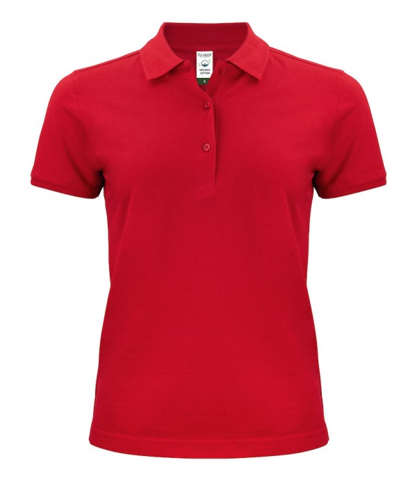 CLIQUE CLASSIC OC POLO WOMEN ROOD