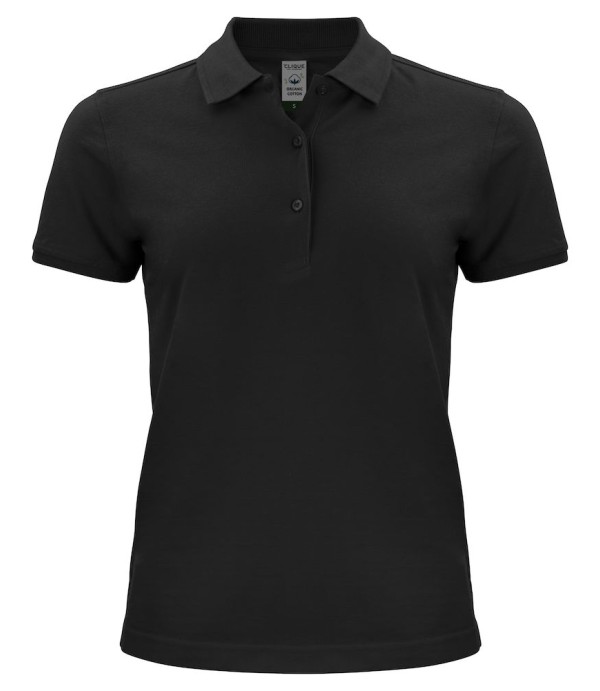 CLIQUE CLASSIC OC POLO WOMEN ZWART