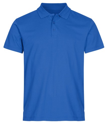 CLIQUE SINGLE JERSEY POLO KOBALT
