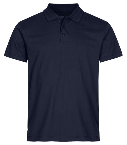 CLIQUE SINGLE JERSEY POLO DARK NAVY