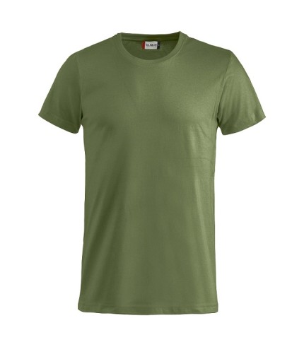 CLIQUE BASIC-T LEGERGROEN