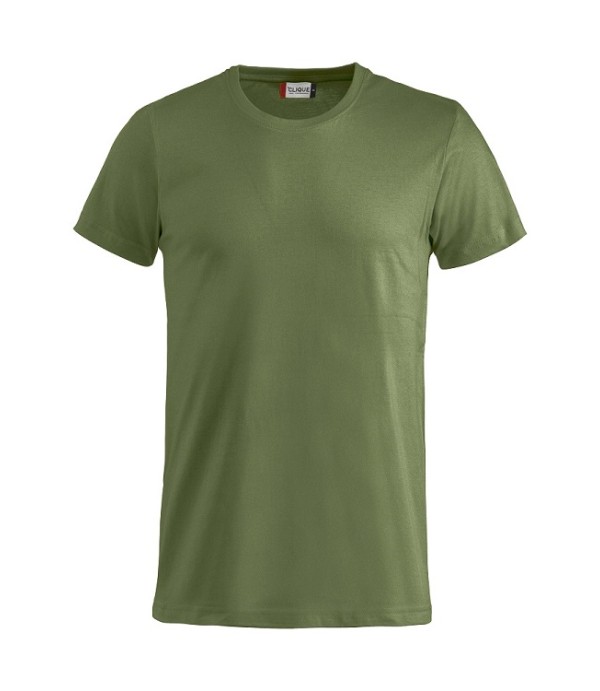 CLIQUE BASIC-T LEGERGROEN
