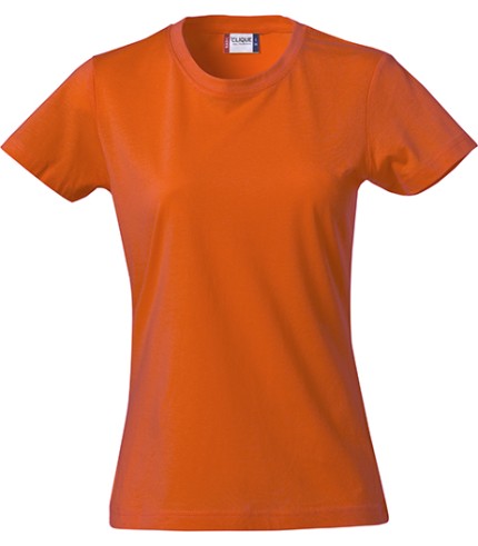 CLIQUE BASIC-T WOMEN DIEPORANJE