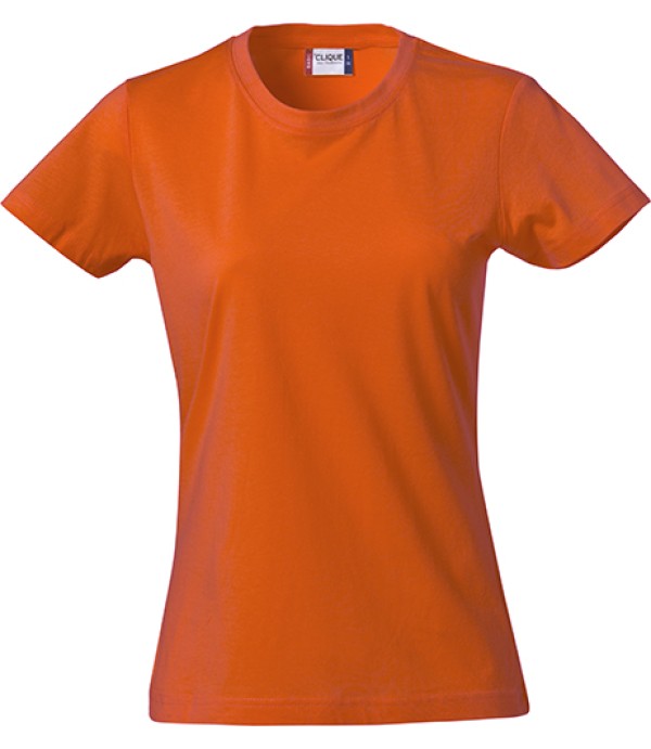 CLIQUE BASIC-T WOMEN DIEPORANJE