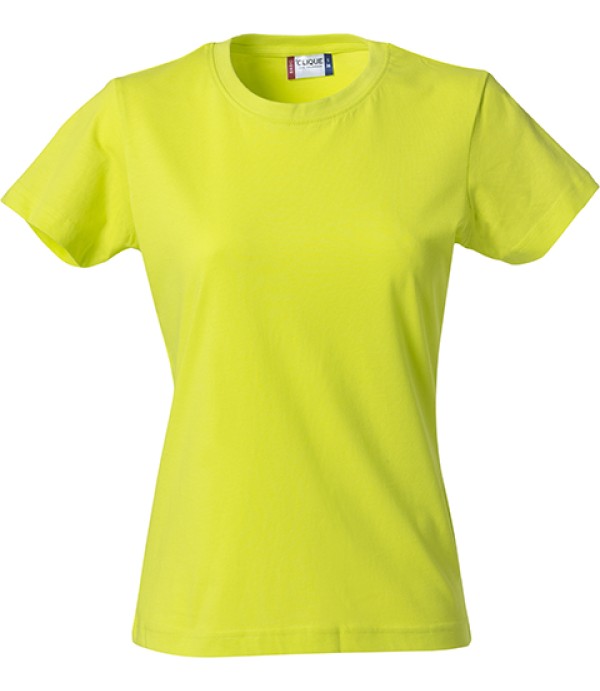 CLIQUE BASIC-T WOMEN SIGNAALGROEN