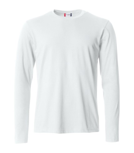 CLIQUE BASIC-T L/S WIT